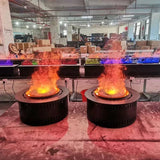 High Quality Steel Material Electric Insert Firewood 3D Water Vapor Fireplaces for Household and Hotel Use