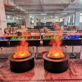 High Quality Steel Material Electric Insert Firewood 3D Water Vapor Fireplaces for Household and Hotel Use
