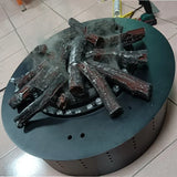 High Quality Steel Material Electric Insert Firewood 3D Water Vapor Fireplaces for Household and Hotel Use