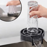 Kitchen Sink Faucet Glass Rinser Automatically Rinses Juice High Pressure Bar Cup Cleaner Coffee Cup Milk Bottle Cleaning Tool